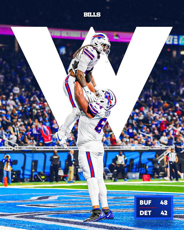 BuffaloBills's tweet photo. EVERYBODY EATS.

#BUFvsDET | #BillsMafia https://t.co/CAxY8TTJAA