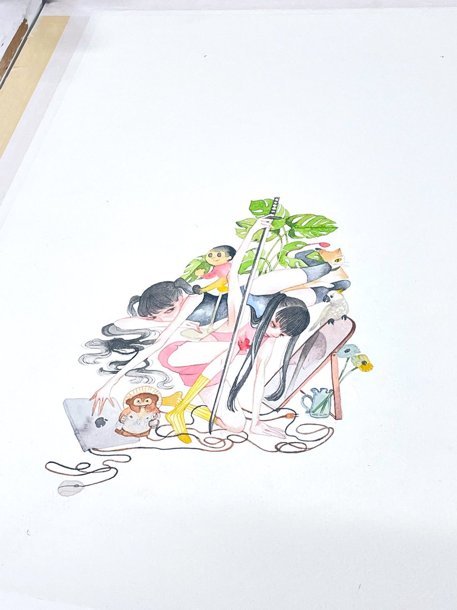 個展の作品の発送が完了🕊️
今週水曜日から、阪急梅田で開催します！