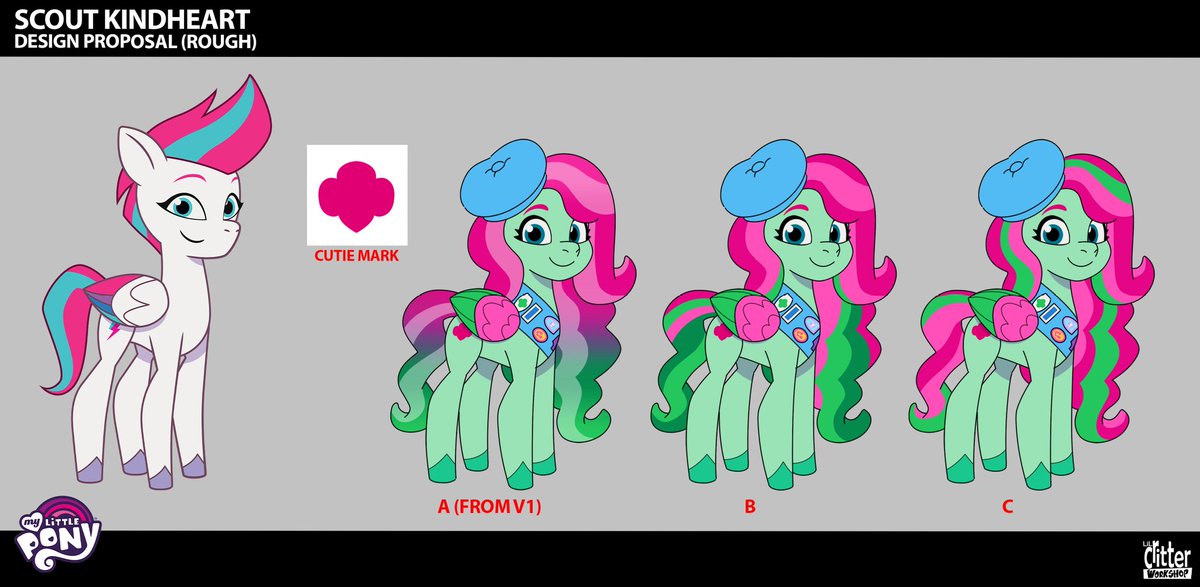 MLPG524092021's tweet photo. Concept arts of Scout Kindheart part 1.

Found at @g5mlp's Tumblr.

Link: https://t.co/0frji2RYHz

#mylittlepony #mlpg5 #mlptellyourtale #mlptyt #zippstorm #scoutkindheart #concept #conceptart #mlpofficial #leak https://t.co/PtDR9nHMlV