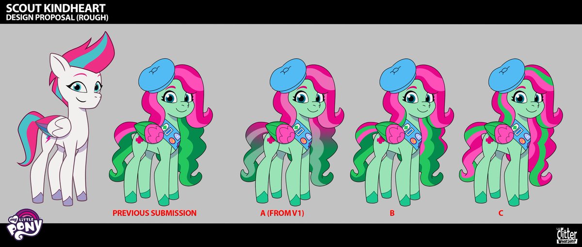 MLPG524092021's tweet photo. Concept arts of Scout Kindheart part 1.

Found at @g5mlp's Tumblr.

Link: https://t.co/0frji2RYHz

#mylittlepony #mlpg5 #mlptellyourtale #mlptyt #zippstorm #scoutkindheart #concept #conceptart #mlpofficial #leak https://t.co/PtDR9nHMlV