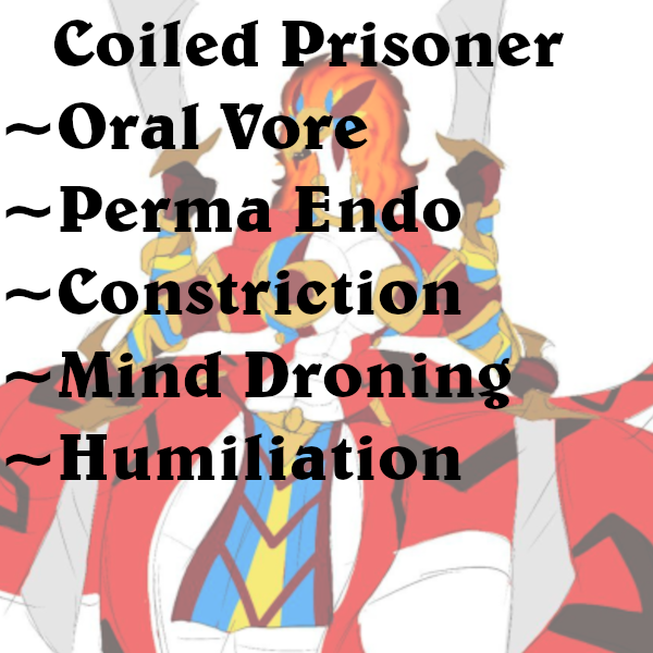 MomDomZebra's tweet photo. New Story Posted! #Vore #StoryCommission #Furry #Furries
A greedy glutton of a ruler is caught by surprise when a naga shows up to destroy her entire world, both Physical and Mentally.
Coiled Prisoner 5k :
https://t.co/pHwhQHGrEA
Want a comm? Go here: https://t.co/YAjS8xyST9 https://t.co/KcKNgqze3r