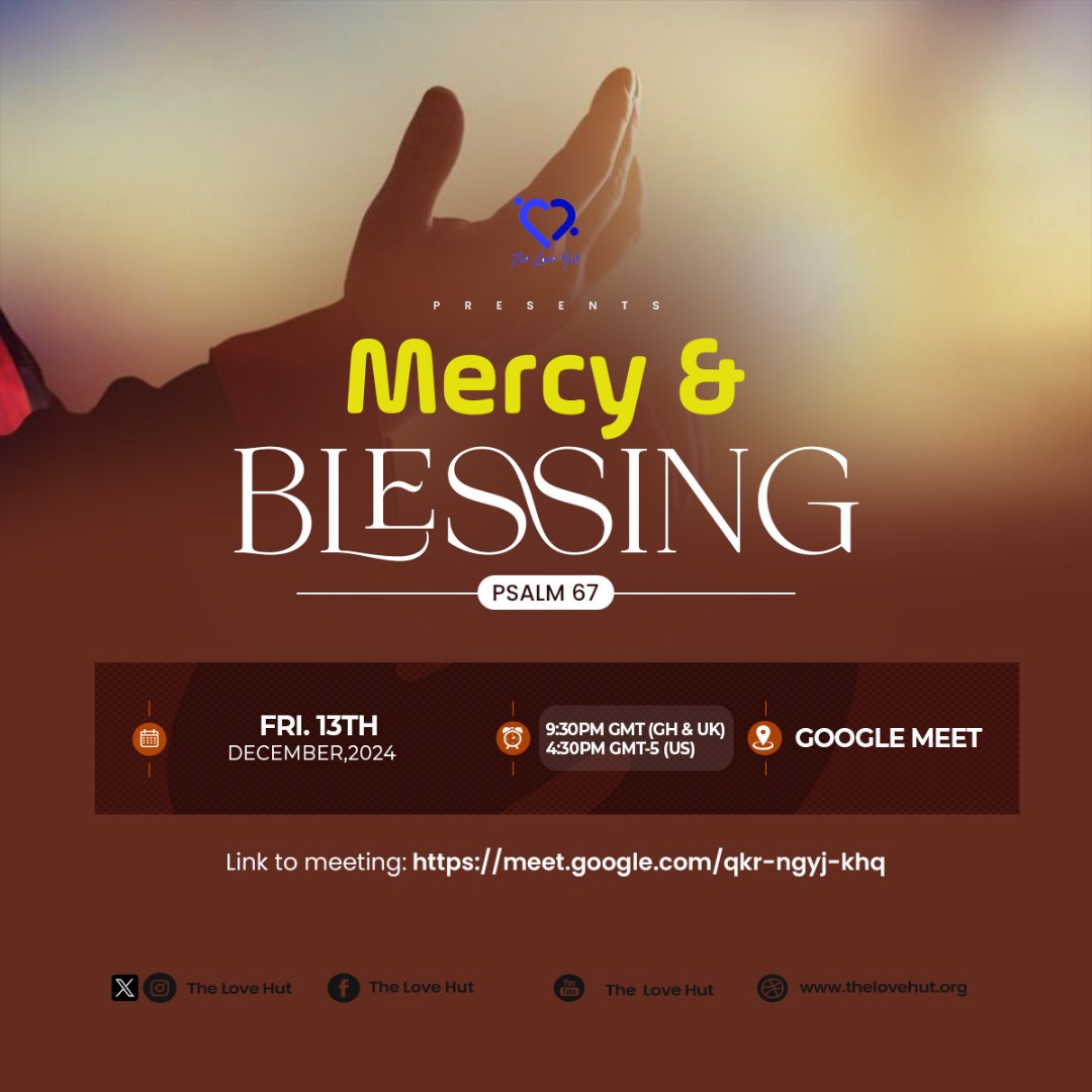 delovehut's tweet photo. I prophesy that His mercy will satisfy you early and that you will be happy and joyful throughout your life. 

May you receive mercy, blessings, and the illumination of the Lord's face. Then, God—even our own God—will bless you and your efforts will bear fruit. https://t.co/AUjMrtnOM2