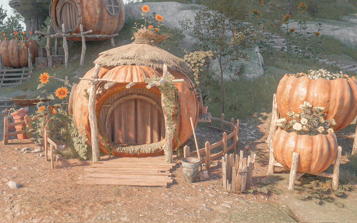 acnhbuttermilk's tweet photo. Appreciation post for these cute pumpkin houses ♡
#infinitynikki https://t.co/dQaqWt2Q4X