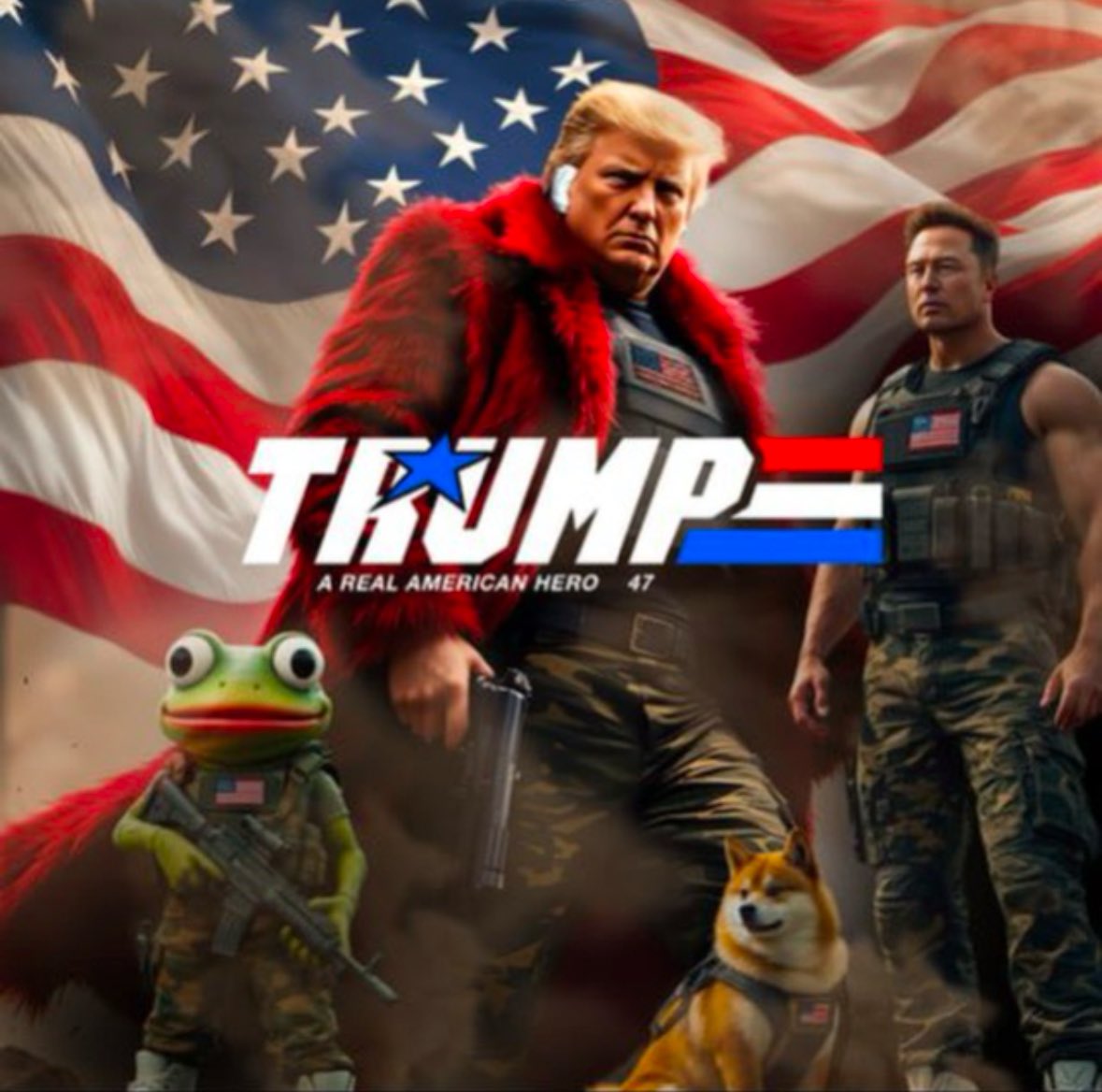 $HERO Lead by Trump and his team of Pepe, Doge, and Elon.

pump.fun/coin/CkqW5TSq2…

#solana #ElonMusk #crypto