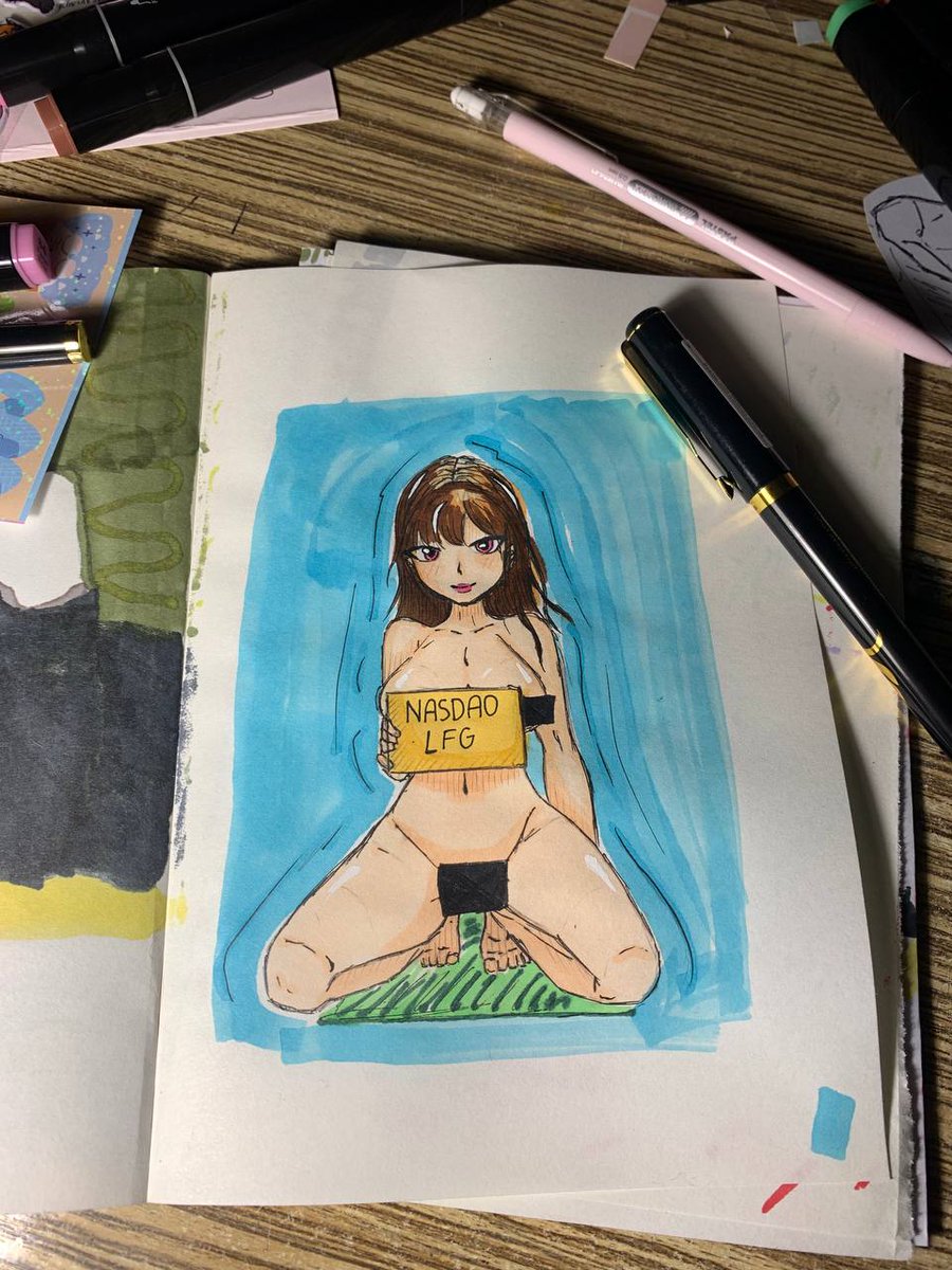 0xsaviorr's tweet photo. KEEP THE KIDS AWAY FROM THE SCREENS🔞

My art for @nasdao, and yes, I can't close my eyes while drawing👀

@nomadwayfinder it's too hot ))

I believe in you and want to bring real emotion to the community. 

#NASDAO #NDAO #SheIsComing #SAKURA https://t.co/OY2TNM3yJX