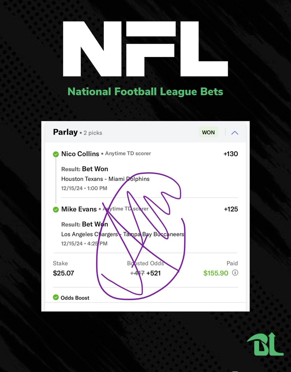 It’s been a VIP NFL night! ✅💰

#GamblingX #NFL