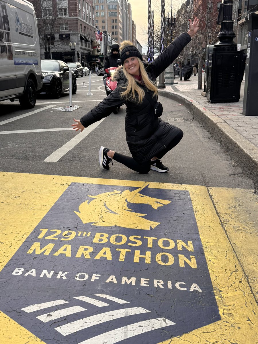 ChristyFrisoni's tweet photo. Looking forward to running the 2025 Boston Marathon on April 21st for St. Jude! https://t.co/l4MICYbwM9