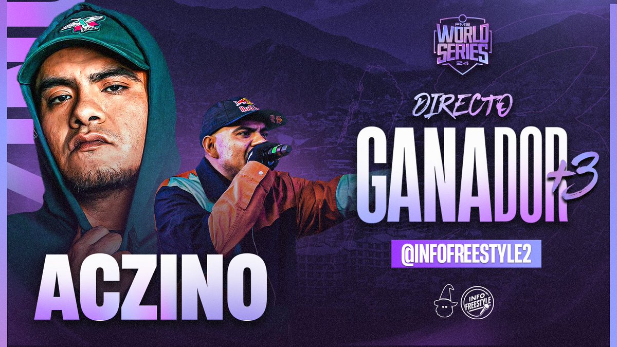 InfoFreestyle2's tweet photo. ¡Jornada 2 - Superliga: FMS World Series!  🏆

🔹 ACZINO 🇲🇽 le ganó a KODIGO 🇦🇷 y suma tres puntos.

¿Que te pareció el enfrentamiento? 🤔

#FMSWorldSeries 🏆 https://t.co/nVpjjtMmaS