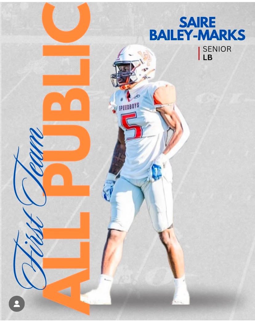 Senior linebacker &amp; Safety
88 Total Tackles
58 Solo
30 Assist
9TFLs 
1Sack 
2QB Hurries
3FF 
1FR (1 FR Touchdown)
1Int ( 1 Int returned for TD)
3 Total Touchdowns