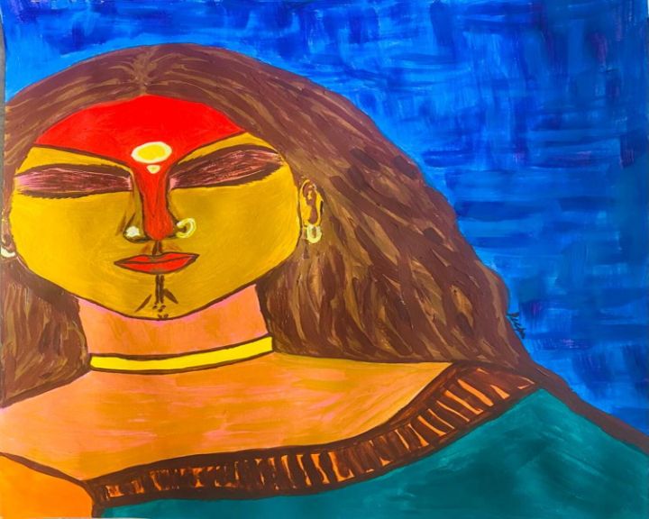 deepabmanian's tweet photo. Art of the Day: "Matarani, the Force". Buy at: https://t.co/Q78tdzEf0c https://t.co/1dMfWSGvor