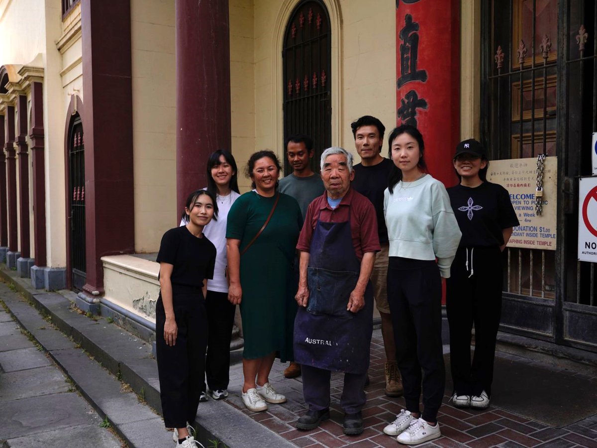 See what conservation <a href="/ArtsUnimelb/">Faculty of Arts</a>  have been working on seeyuptemple.com.au/news/recovery-… working with the See Yup Temple post fire collection recovery