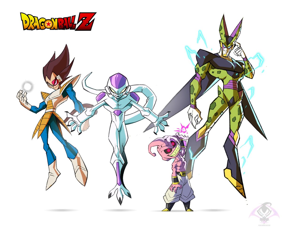 Villainous shapes

#DragonBallz #characterdesign #Throwback