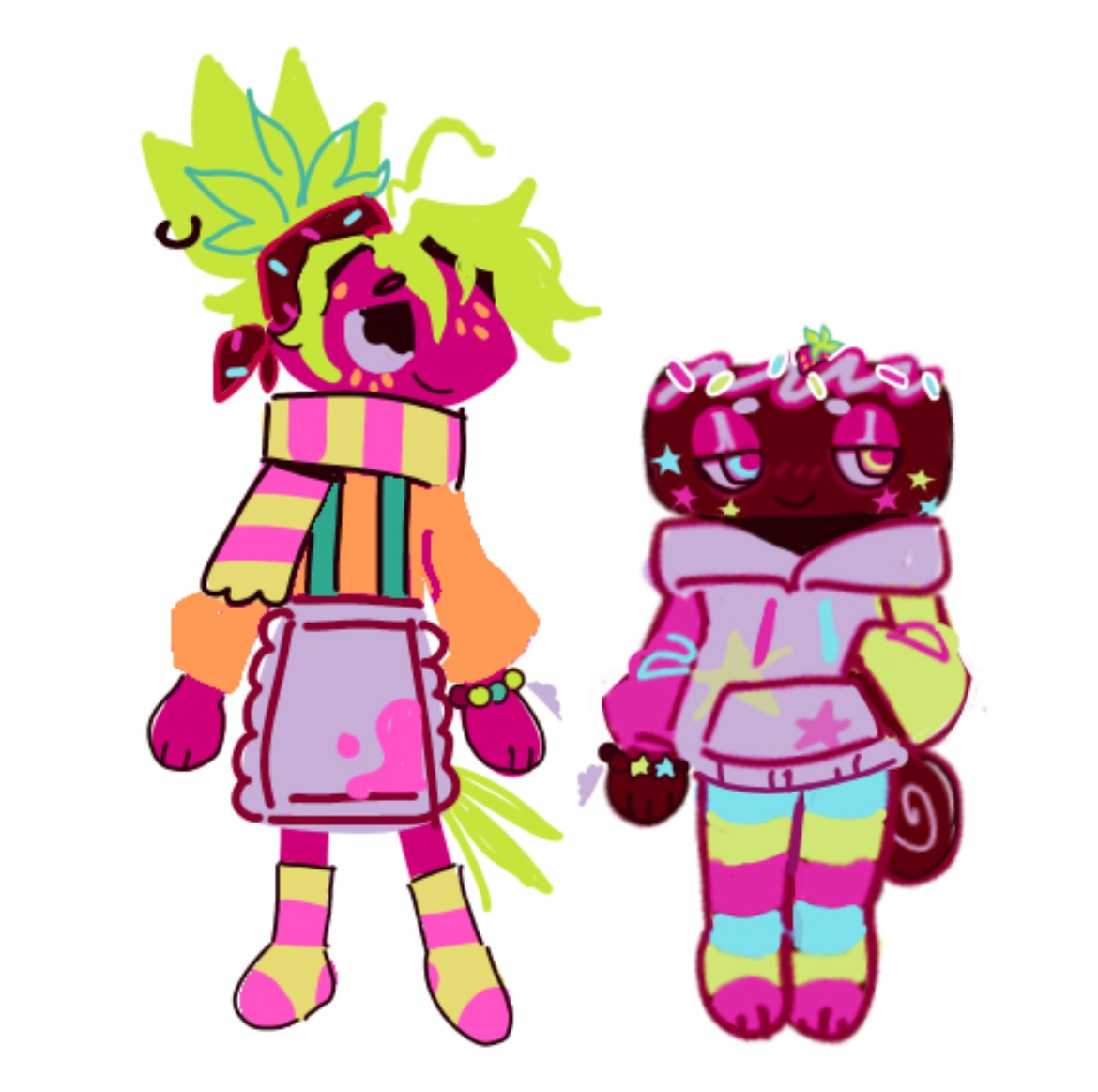 cementpeach's tweet photo. fruitcake designs hehe #dandysworld https://t.co/bGc3PELnLO