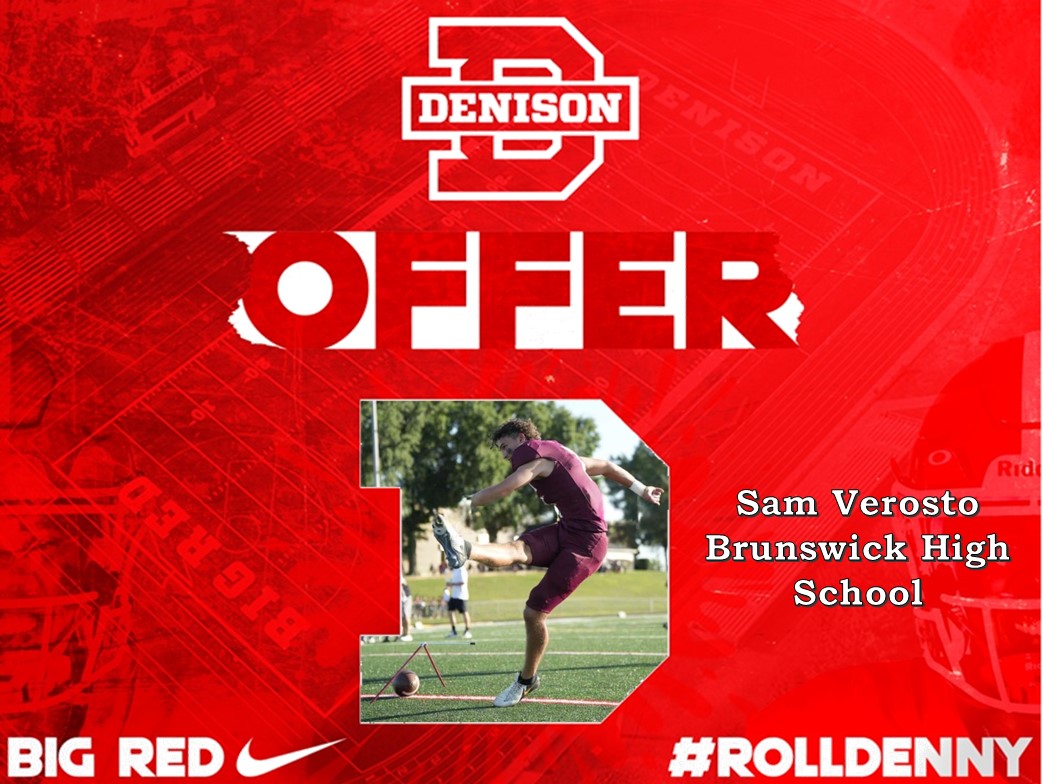 Super excited and blessed to have received an offer from Denison University!
<a href="/DUFootball/">Denison Football</a> 
<a href="/Moses_Adam_86/">Adam Moses</a>