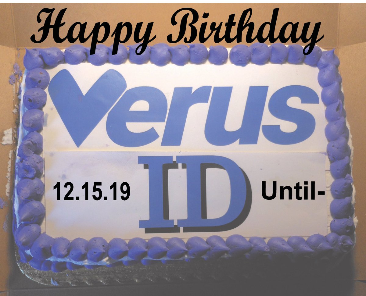 VerusIDs's tweet image. Happy birthday to @VerusIDs 🎉🥳
And here’s to owning your digital identities, until forever!
