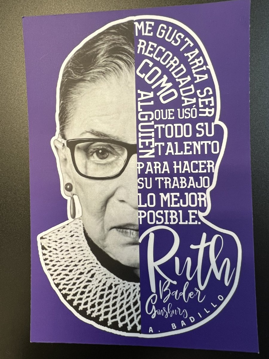 mardpadilla's tweet image. Si Ruth Bader Ginsburg viviera contra la reforma estuviera

No utilicen a la icónica justice para hablar de paridad y sororidad judicial

¿Se imaginan a #RBG aplastando a otra para llegar a un puesto de decisión?