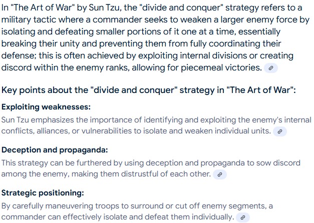 SB19SBLinkUSA's tweet photo. 📢DIVIDE AND CONQUER?
Check this out. Not SB19 related but would you indulge us a bit?
#TheArtofWar #NoToDivision #SunTzu #UnityisKey https://t.co/JFW6JwOhzd