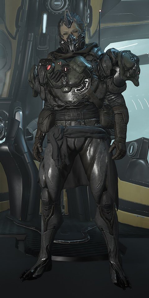 koriva_'s tweet photo. @tbgkaru I based his appearance on his Rhino so that he could look like one of the Hex! https://t.co/n48E7nAbb1