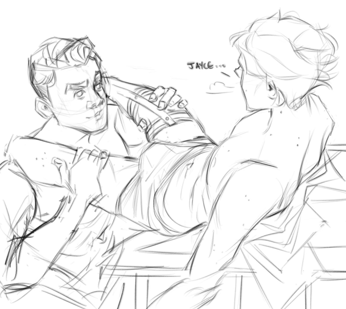 Hear me out #arcane #jayvik #jayvikfanart 