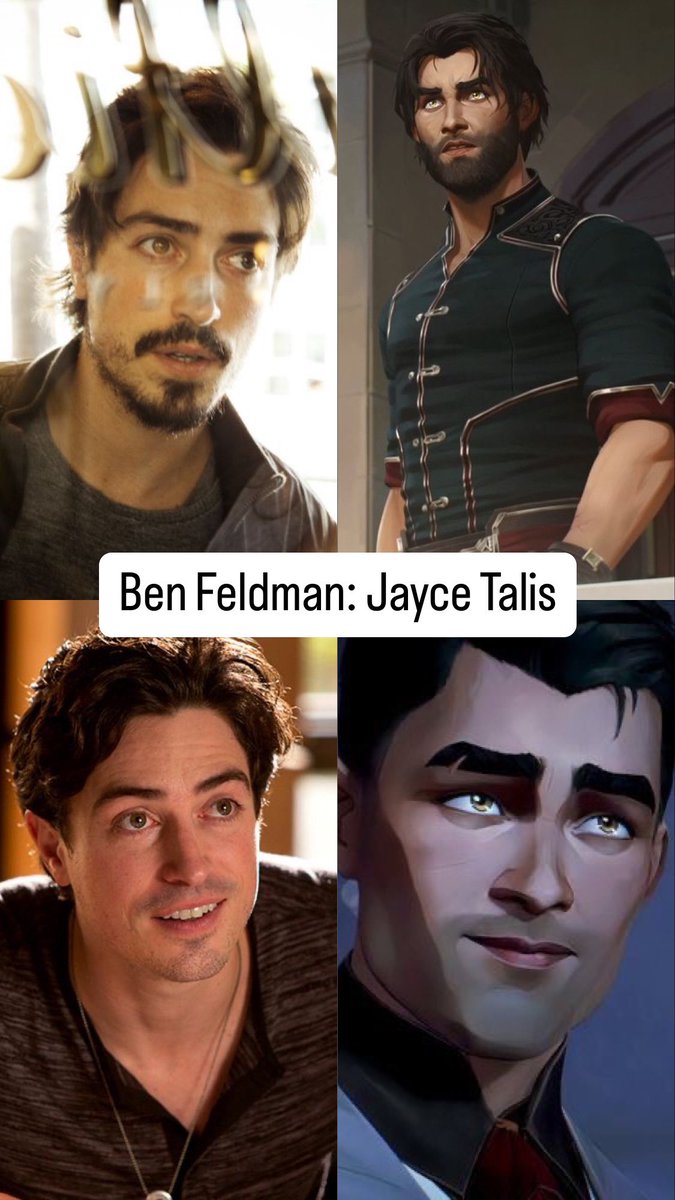 altruismesias's tweet photo. // estuve haciendo mi fancast de arcane por aburrimiento (me llevó horas)

- Felices los cuatro https://t.co/3AARsgk9DU
