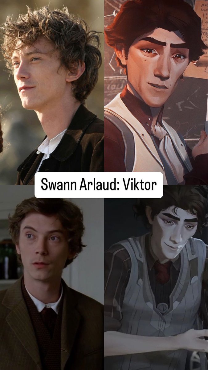 altruismesias's tweet photo. // estuve haciendo mi fancast de arcane por aburrimiento (me llevó horas)

- Felices los cuatro https://t.co/3AARsgk9DU