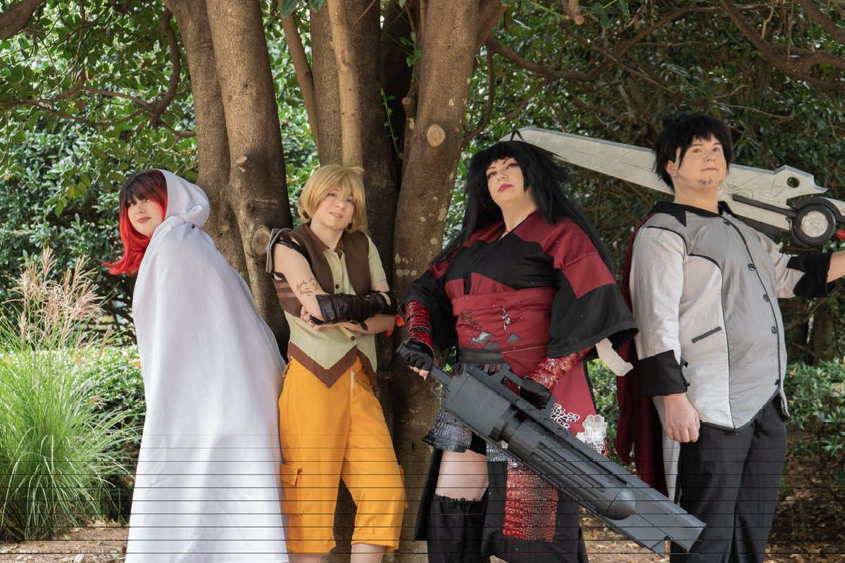 ByCattzs's tweet photo. I hope everyone had a fun time at AWA! I loved watching everyone's stories and living through you all. Here's a throwback to last year's AWA!
⭐⭐
Photo by ashleyriversphotography
⭐⭐⭐
#rwby #rwbycosplay #teamstrq #cosplay #summerrosecosplay #taiyang #ravenbranwencosplay https://t.co/3HyJTZP615