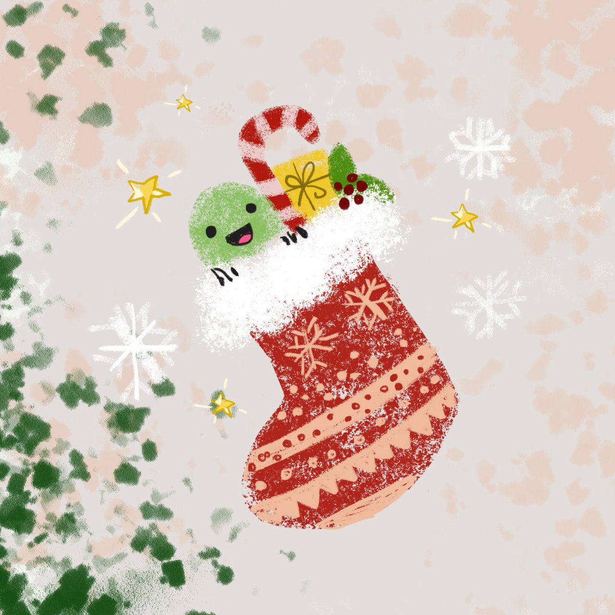 Goob can't wait for Christmas 🎄