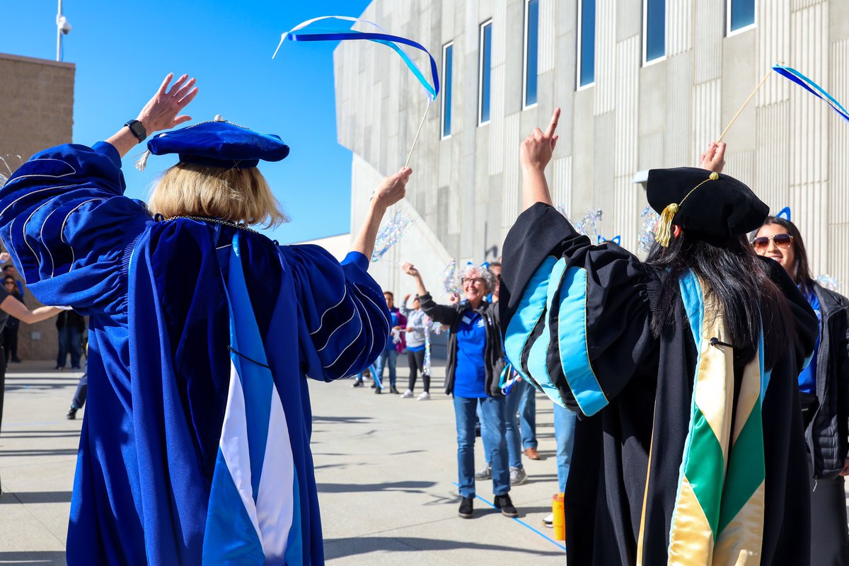 Ellen Neufeldt (@ellenneufeldt) on Twitter photo Today, we celebrate the remarkable achievements of our Fall 2024 graduates at Winter Commencement. Seeing our students cross the stage fills me with pride and hope for the future.
Congratulations, Cougars! You are ready to leave your mark on the world. 🎓💙🐾 Today, we celebrate the remarkable achievements of our Fall 2024 graduates at Winter Commencement. Seeing our students cross the stage fills me with pride and hope for the future.
Congratulations, Cougars! You are ready to leave your mark on the world. 🎓💙🐾