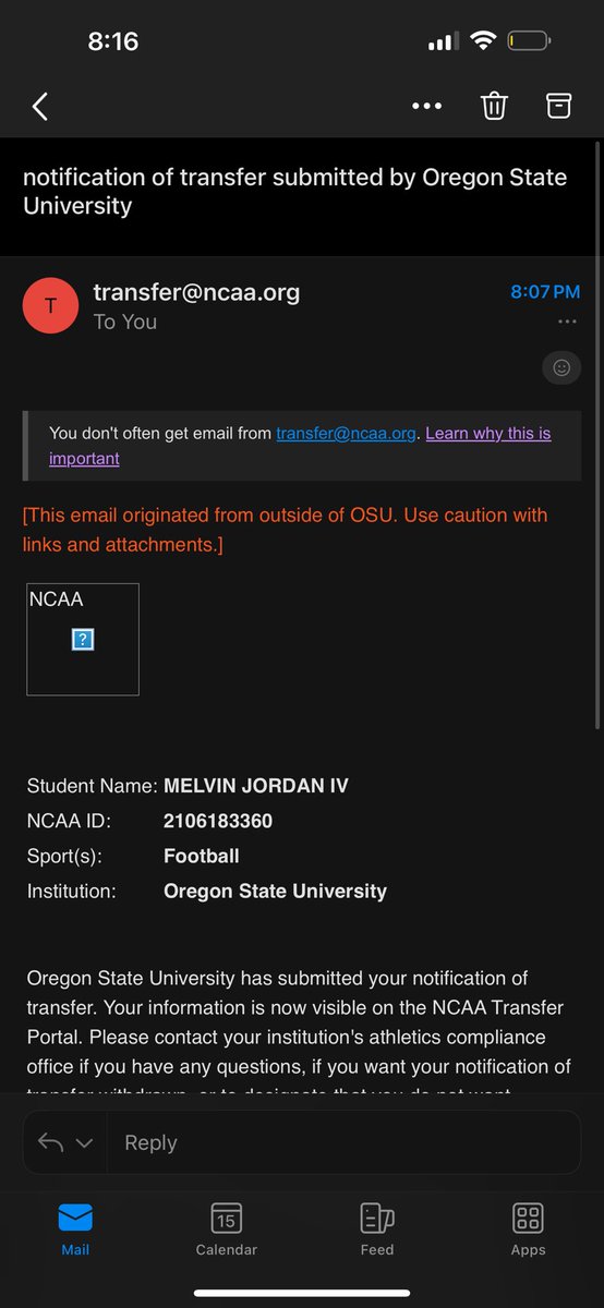 Officially in the portal