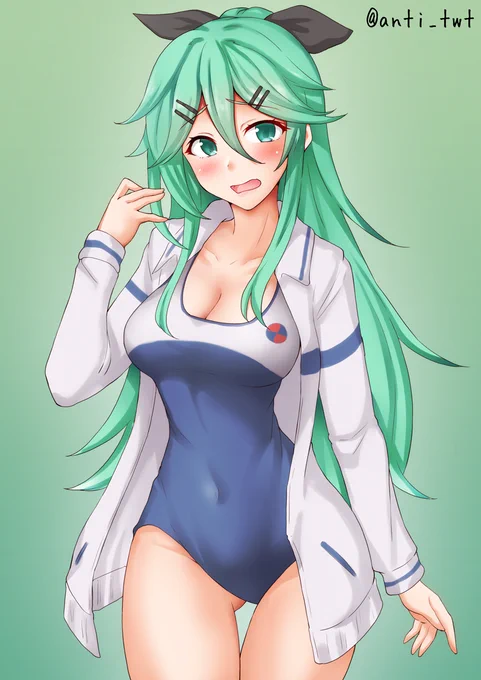 山風#艦これ版深夜の真剣お絵描き60分一本勝負 #艦これ版真剣お絵描き60分一本勝負_20241215 
