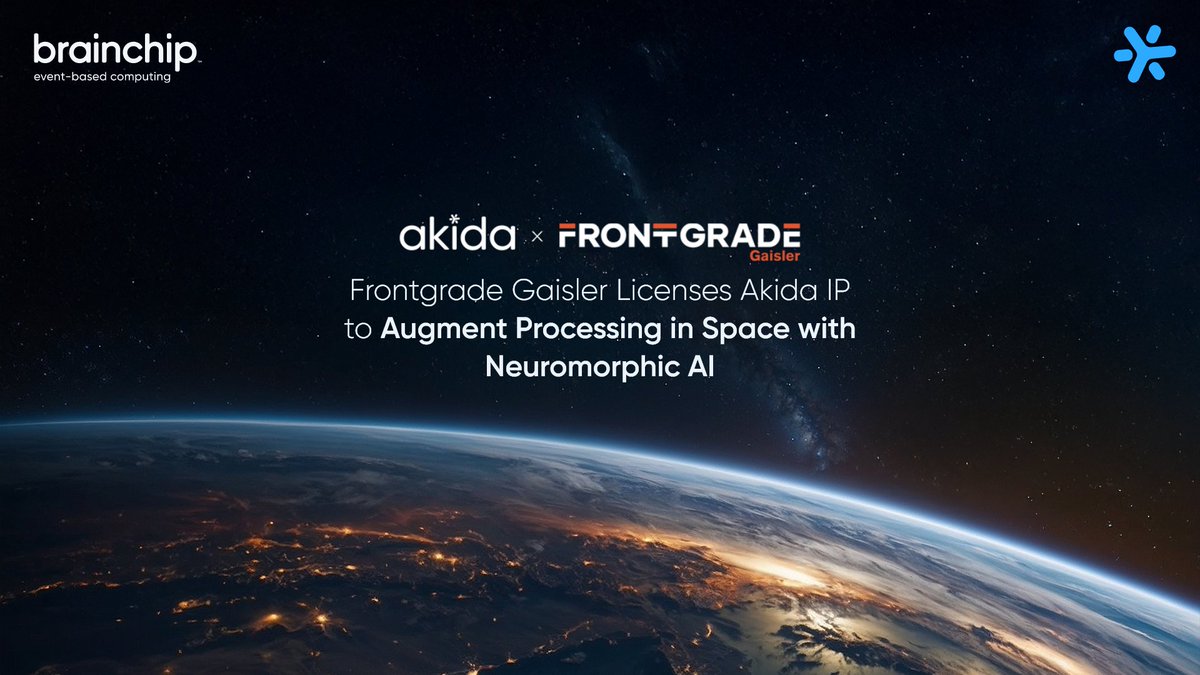 BrainChip’s Akida licensed by Frontgrade Gaisler for space-grade SoCs, enabling real-time, low-power AI acceleration in missions in low earth orbit to beyond the solar system. A breakthrough in deploying resilient AI chips for space exploration.  brainchip.com/frontgrade-gai… #AI