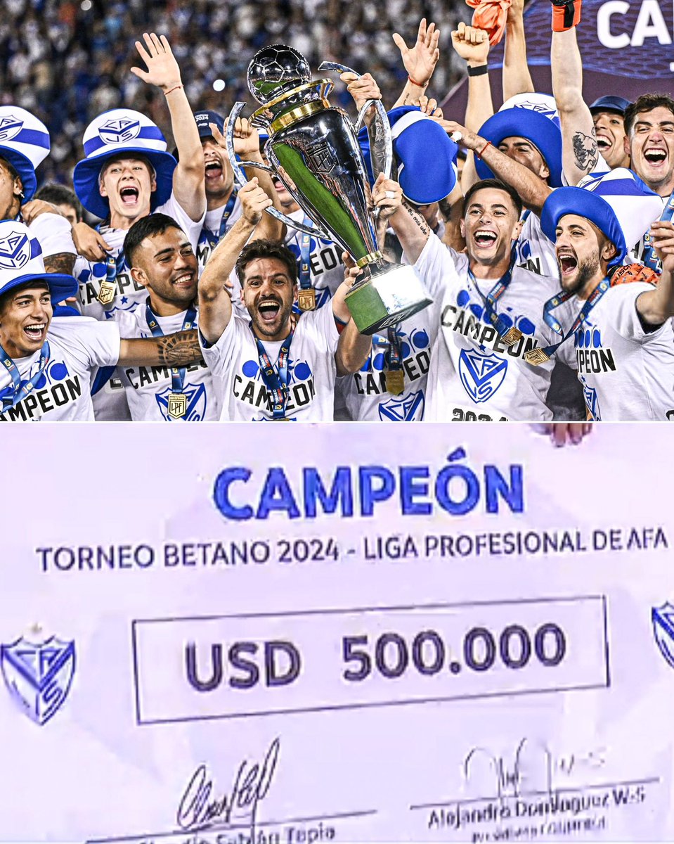 RataBets's tweet photo. El plantel y el cuerpo técnico de Vélez está conformado por 38 personas. Suponiendo que el 100% del premio otorgado por la AFA se destine a ellos, no les alcanzaría ni siquiera para que cada uno contrate un combo Sasha Ferro. https://t.co/eB12InsUQg