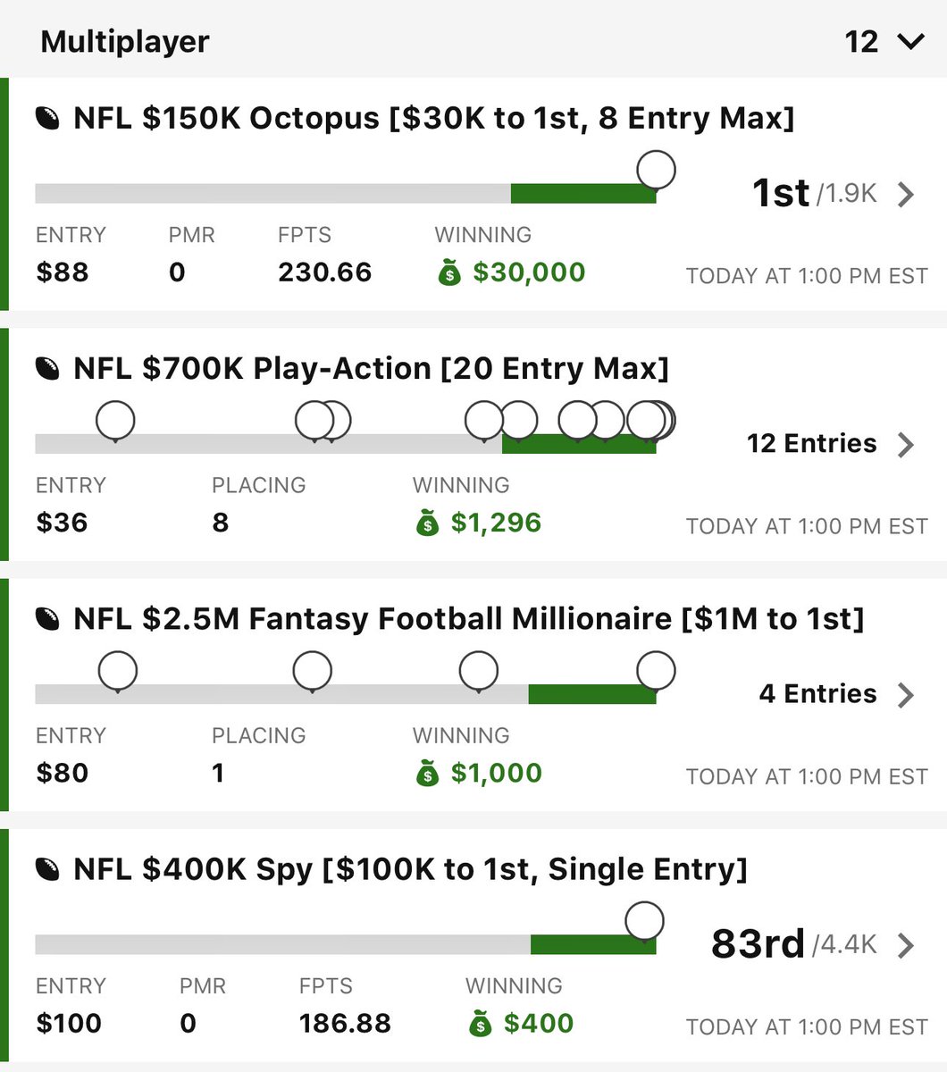 NFLStatsDFS's tweet image. certified ball knower #GodsPlan