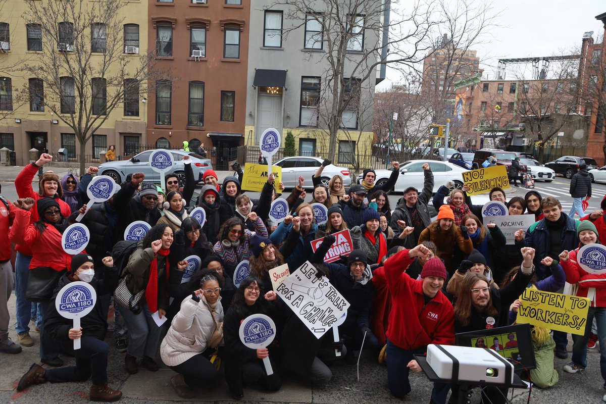 ⚡️⚡️ Amazing Rally for Reunification today⚡️⚡️ 

We gathered in person in Brooklyn and across the country via Zoom to proclaim Reinstatement Now!  <a href="/StoryCorps/">StoryCorps</a> Stor -  illuminate the humanity of your workers first. 
#solidarity #reunification #strongertogether