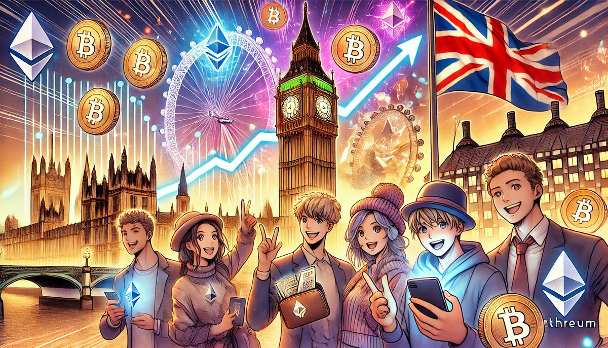 📈 Crypto Adoption Soars in the UK: What Does It Mean?
Cryptocurrency is no longer a niche investment in the UK—it’s going mainstream! 🚀 Recent reports reveal that 7 million UK adults now own crypto assets, a sharp rise from 5 million in 2022. Here’s a breakdown of this growing