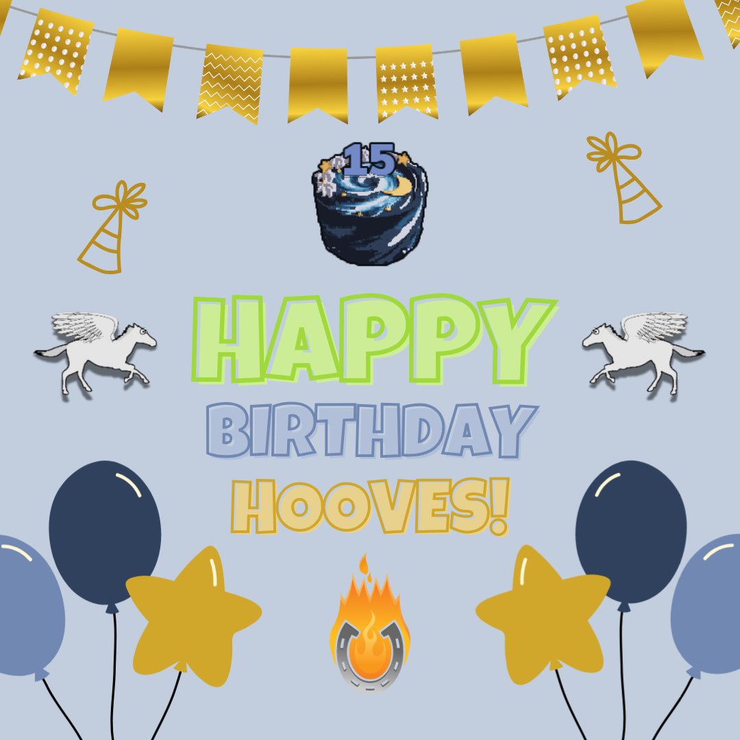 HoovesofFire's tweet photo. 🎉 A Stellar Celebration: 15 Years of Hooves of Fire! 🌌

Join us for a celestial celebration as we mark 15 amazing years of Hooves of Fire. Enjoy the exclusive Galaxy Cake, a shimmering confection that's out of this world! Available now in the Shop for a very limited time🚀✨ https://t.co/yQZH4lTrHP