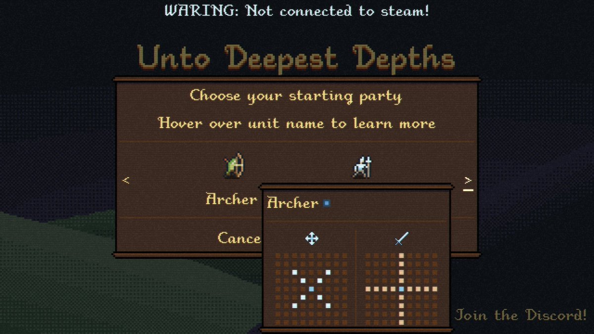 Next demo update is getting closer!

Mostly focusing on minor improvements to the player experience this time. This includes new tooltips so that you actually know what your units can do before you hire or promote them!

#turnbased #roguelite made with #GodotEngine