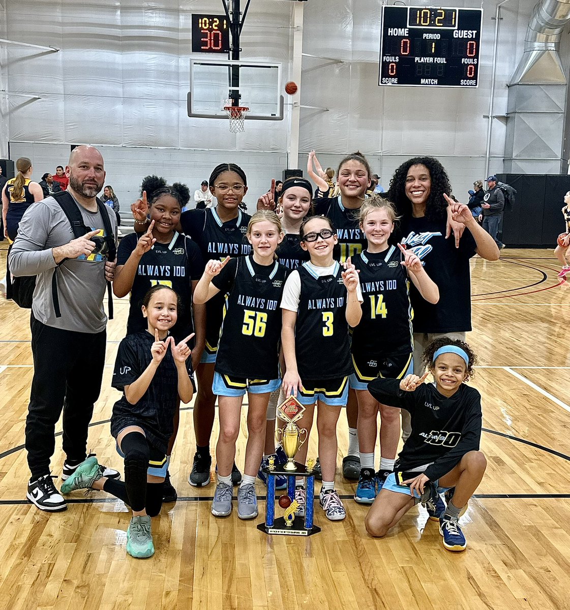 Always100_TMH's tweet image. Another tournament, another championship for Always100 Future 2032!! They play as a team and win as a team. Only the beginning 🔥🔥 @vjhAlways100 @taya_andrews1 #always100 #keepworking