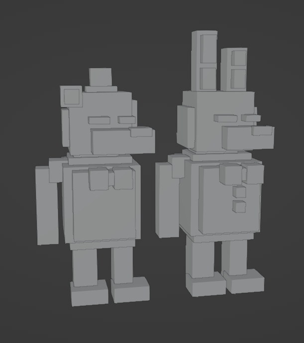 Croco_Art_'s tweet image. Made FNAF Minigame Sprites just like how Scott would