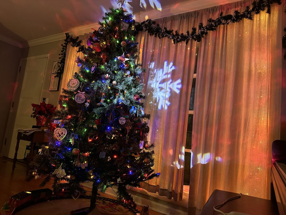 Christmas lights make me happy.