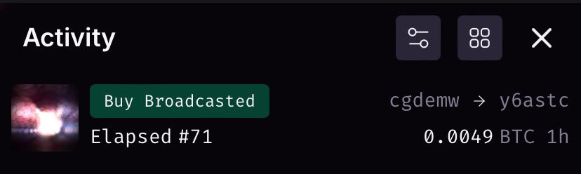 Hando_Punk's tweet photo. Congrats to the new owners of #Elapsed #71 and #Grailstone #275 by @PawelDudko
🤌🤌 https://t.co/WSi4QaGYcs