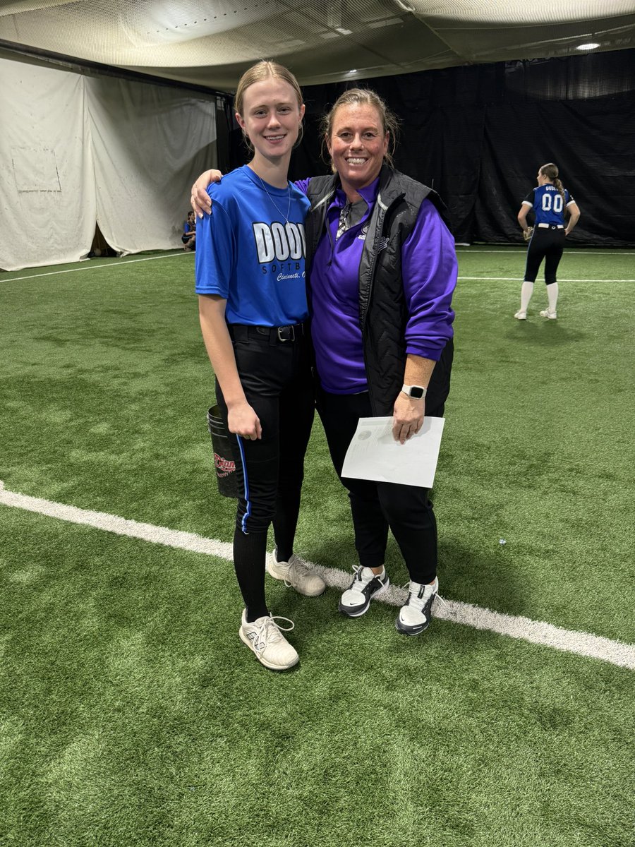 CincyDoomVarner's tweet photo. Want to thank @Doomleader12 for bringing in the great coaches from @AshlandUSball and @CapUSoftball for a fantastic camp. Our young ladies learned new drills and what it takes to be a college student athlete. A lot of useful recruiting info provided as well. https://t.co/zXnpfqtE1D