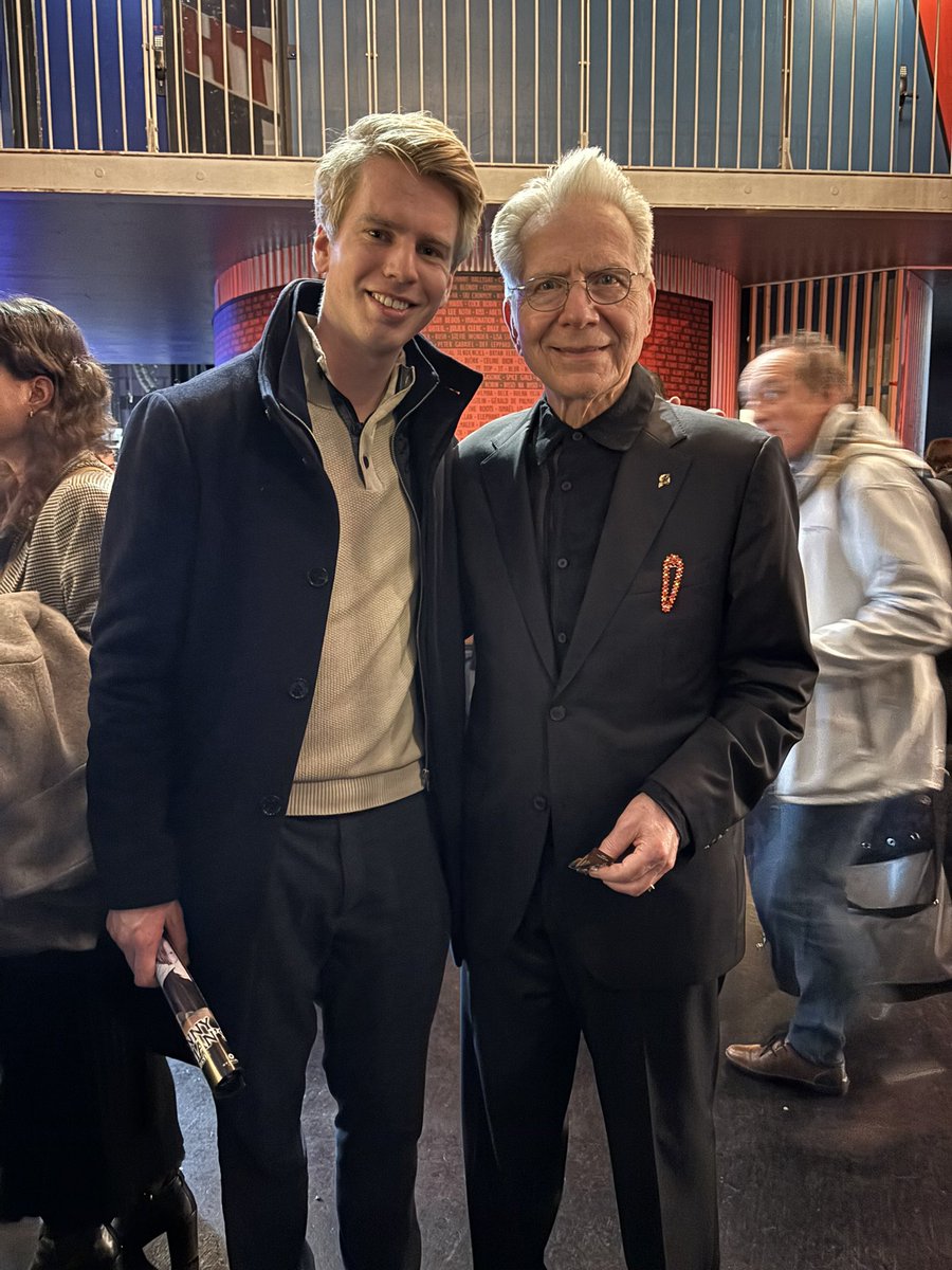 Reunited with <a href="/maucerij1/">John Mauceri</a> after he did an incredible concert with <a href="/dannyelfman/">Danny Elfman</a> 

I couldn’t have realised my Korngold album without his help and am so grateful to him!