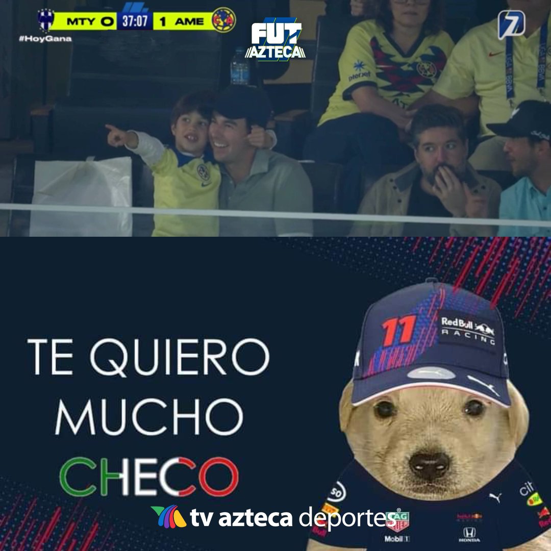 AztecaDeportes's tweet photo. Aparece Checo Pérez en la transmisión

Las personas:

#HoyGana https://t.co/J5MZsOekZp