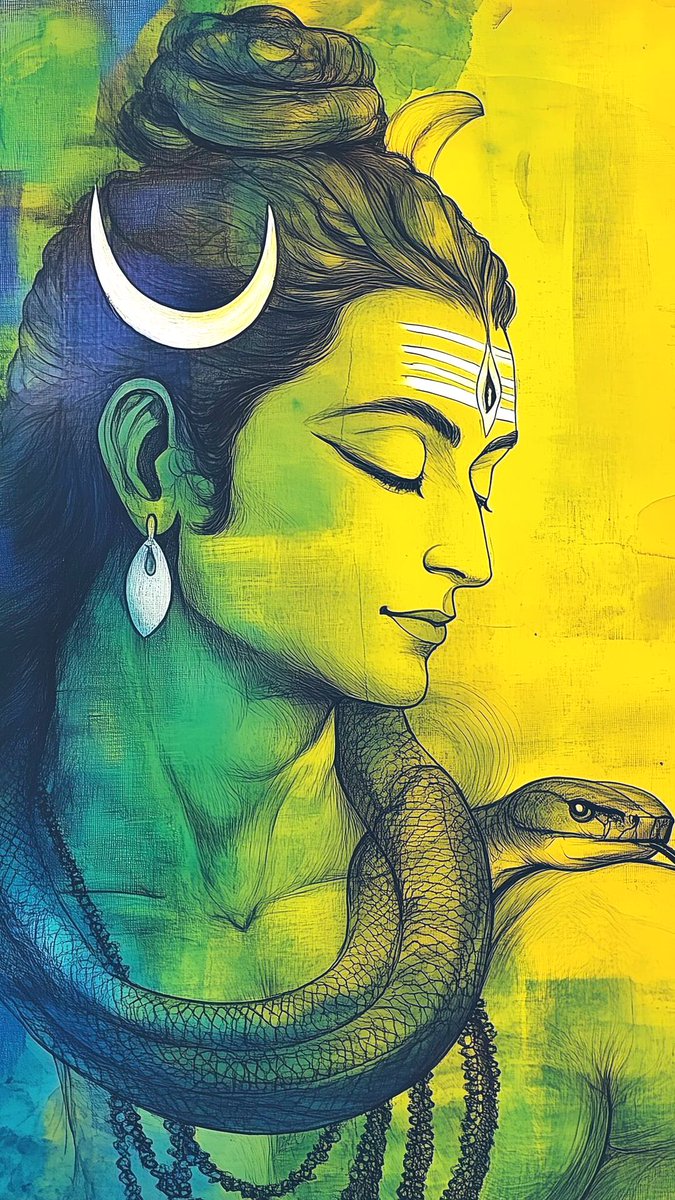 eternalroute's tweet photo. यज्ञस्वरूपाय जटाधराय, पिनाकहस्ताय सनातनाय।
दिव्याय देवाय दिगम्बराय, तस्मै यकाराय नमः शिवाय॥

#HarHarMahadevॐ