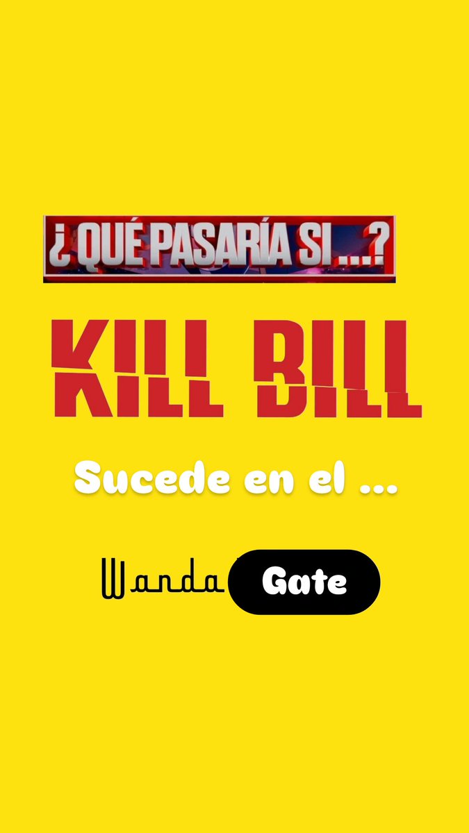 marianococo's tweet photo. Que pasaría si se filmara Kill Bill en Argentina 🇦🇷 (Wanda Gate edition)
Hilo 🧵 https://t.co/xhdLvHnS8A