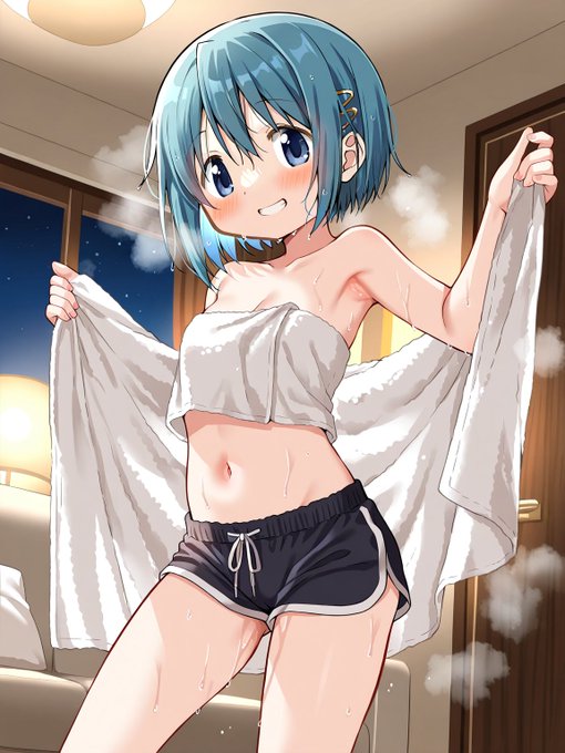 風呂あがりさやか(まどマギ) 