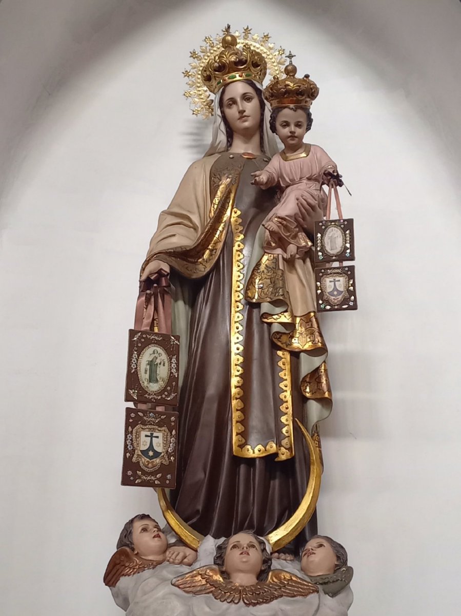 DANTE_eloficial's tweet photo. ✝️ Dios te salve, María, 
llena eres de gracia;
el Señor es contigo.
Bendita Tú eres 
entre todas las mujeres,
y bendito es el fruto de tu vientre, Jesús. 

Santa María, Madre de Dios,
ruega por nosotros, pecadores,
ahora y en la hora de nuestra muerte. Amén 🙏 https://t.co/LGtuxmdGXa