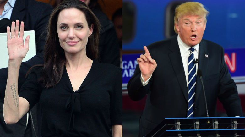 FarethAngel's tweet photo. 🚨I ☪️🇺🇸 #ISLAM | Donald Trump crítica el islám y declara que se le debe prohibir la entrada a los musulmanes en EEUU, la Actriz Angelina Jolie le respondió:

“El Islam es una religión hermosa y debe protegerla” 😳 https://t.co/IcSYGEhuWf