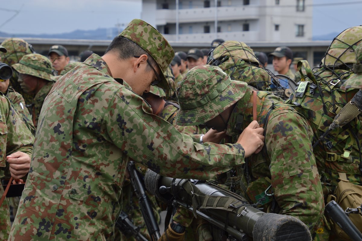 令和6年度部隊集合教育「レンジャー」帰還式】 第12普通科連隊は